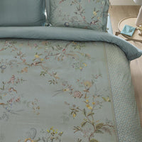 Foto van een Pip Studio Autunno Dekbedovertrek - Eenpersoons - 140x200/220 - Licht blauw ean nummer: 8719931948597