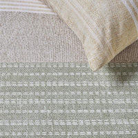 Foto van een Ariadne At Home by Beddinghouse Stitches Dekbedovertrek - Eenpersoons - 140x200/220 - Geel ean nummer: 8719931960575