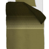 Foto van een Beddinghouse Demi Dekbedovertrek - Eenpersoons - 140x200/220 - Groen ean nummer: 8719931962876