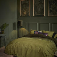 Foto van een Beddinghouse Demi Dekbedovertrek - Lits-Jumeaux - 240x200/220 - Groen ean nummer: 8719931962890