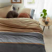 Foto van een Beddinghouse Aiden Dekbedovertrek - Lits-Jumeaux - 240x200/220 - Grijs ean nummer: 8719931967994
