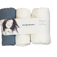 3x Hoeslaken - 80/90 x 200/220 - Topper