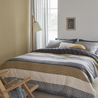 Beddinghouse Lowie Grey dekbedovertrek grijs zonder kussensloop - Circular Dreams