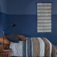 Flanel Dekbedovertrek Arvin Blue - 30% gerecycled katoen - 100% flanel - Circular Dreams