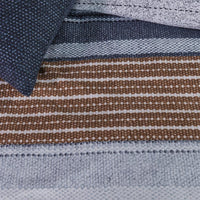 Flanel Dekbedovertrek Arvin Blue - 30% gerecycled katoen - 100% flanel - Circular Dreams