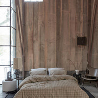 vtwonen Grid sand dekbedovertrek beige - Circular Dreams