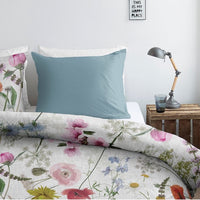 Ambiante Fay Multi dekbedovertrek blauw - Circular Dreams