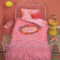 Oilily Prom Flowers dekbedovertrek roze - Circular Dreams
