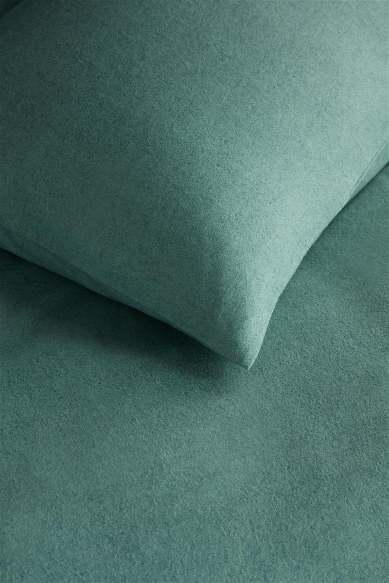 Beddinghouse Frost dekbedovertrek - Eenpersoons - 140x200/220 - groen