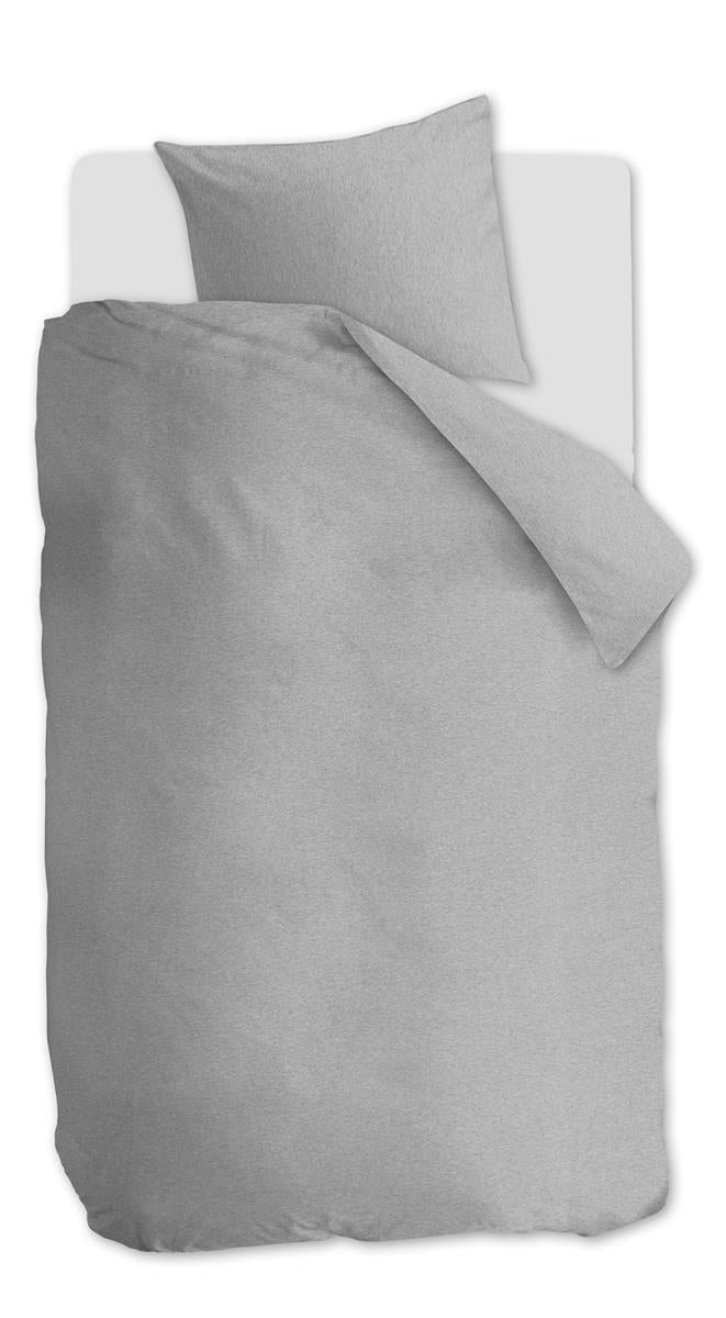 vtwonen Comfy Light Grey dekbedovertrek grijs NL 1 persoons (140 x 200/220cm)