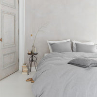 vtwonen Comfy Light Grey dekbedovertrek grijs NL Lits-jumeaux (240 x 200/220 cm)