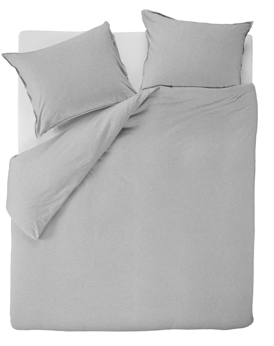 vtwonen Comfy Light Grey dekbedovertrek grijs NL Lits-jumeaux (240 x 200/220 cm)