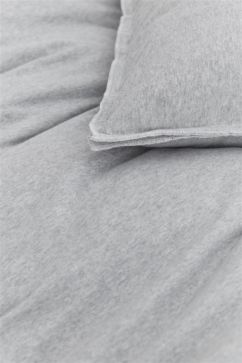 vtwonen Comfy Light Grey dekbedovertrek grijs NL Lits-jumeaux (240 x 200/220 cm)