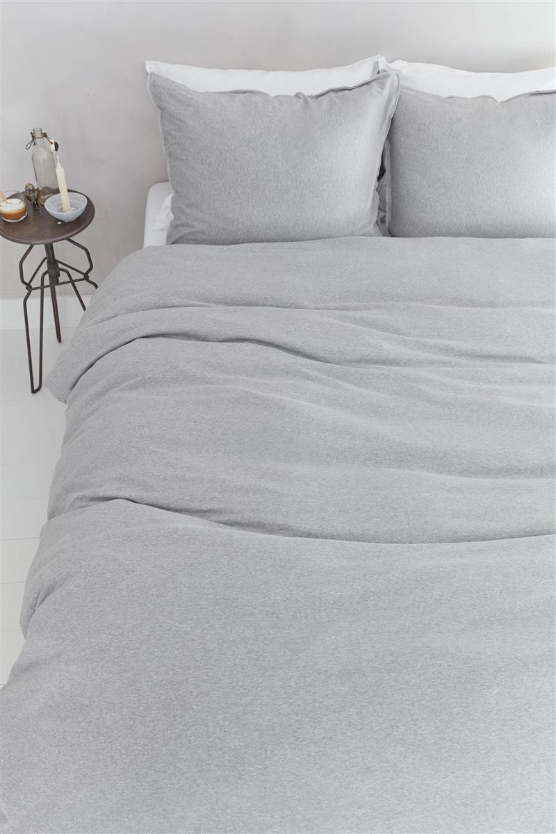 vtwonen Comfy Light Grey dekbedovertrek grijs NL Lits-jumeaux (240 x 200/220 cm)