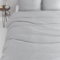vtwonen Comfy Light Grey dekbedovertrek grijs NL Lits-jumeaux (240 x 200/220 cm)