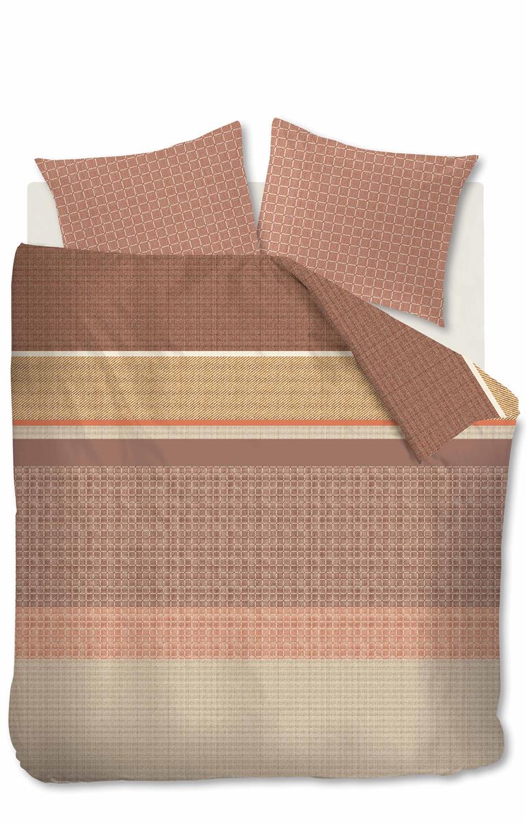 Foto van een Beddinghouse Birger Dekbedovertrek - Lits-Jumeaux - 240x200/220 - Rood ean nummer: 8719931087937