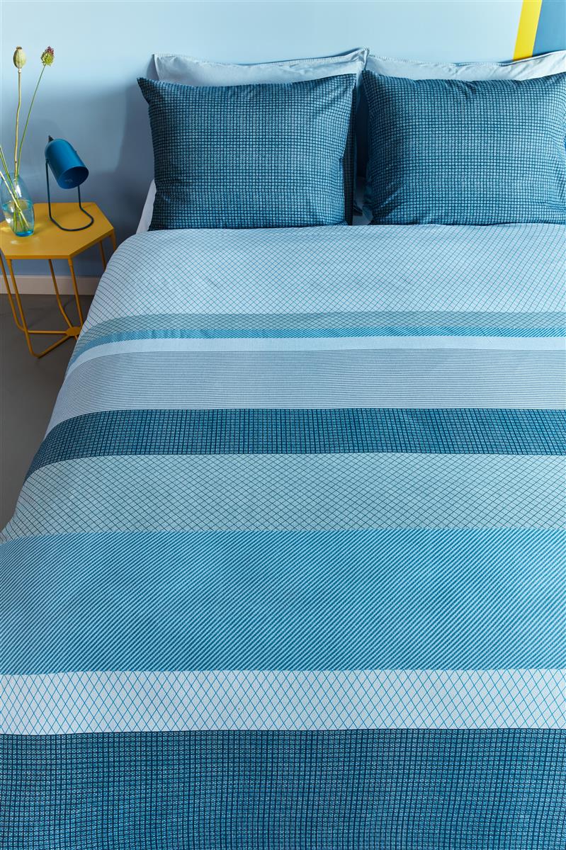 Beddinghouse Hidde Blue dekbedovertrek blauw NL Lits-jumeaux (240 x 200/220 cm)