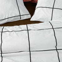 Foto van een At Home by Beddinghouse Simple Dekbedovertrek - Tweepersoons - 200x200/220 - Wit ean nummer: 8719931191788