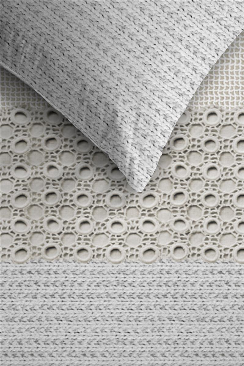 Ambiante Laine Natural dekbedovertrek wit NL Lits-jumeaux (240 x 200/220 cm)