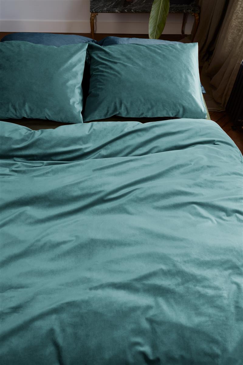At Home Tender Blue dekbedovertrek blauw NL Lits-jumeaux (240 x 200/220 cm)