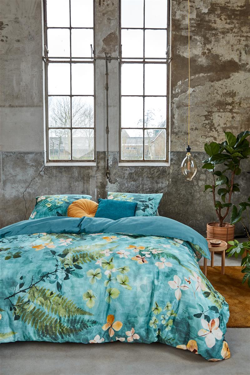 Beddinghouse Morning Whisper Blue Green dekbedovertrek blauw NL 1 persoons (140 x 200/220cm)
