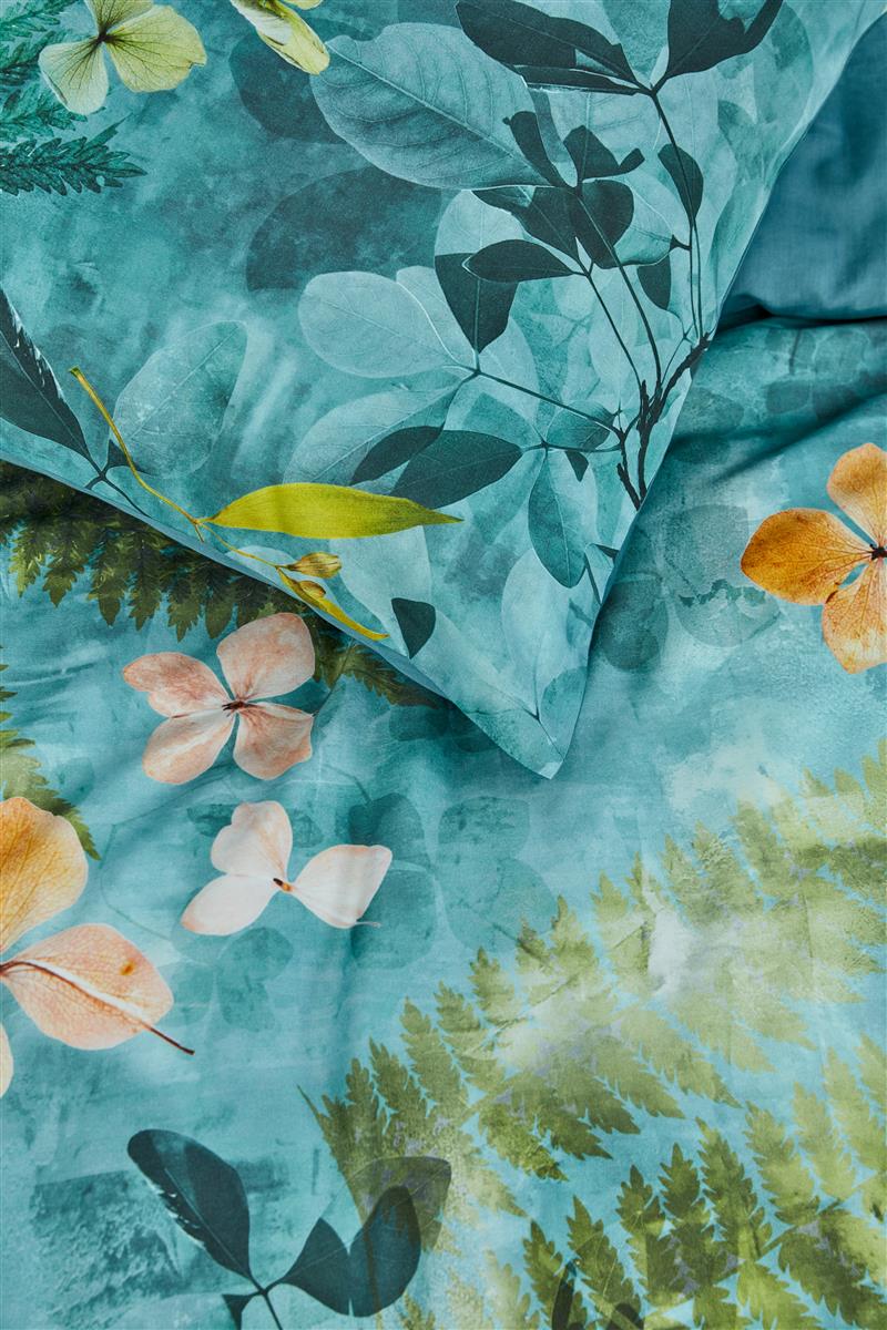 Beddinghouse Morning Whisper Blue Green dekbedovertrek blauw NL 1 persoons (140 x 200/220cm)
