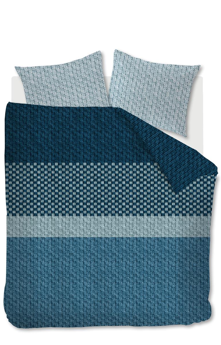 Beddinghouse Maelis Blue dekbedovertrek blauw NL 2 persoons (200 x 200/220 cm)