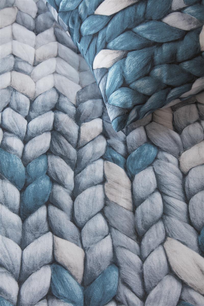 Foto van een Ariadne At Home by Beddinghouse Nisa Dekbedovertrek - zonder kussensloop - Eenpersoons - 140x200/220 - Marineblauw ean nummer: 8719931318833