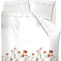Foto van een Marjolein Bastin Poppies Dekbedovertrek - Tweepersoons - 200x200/220 - Rood ean nummer: 8719931319083