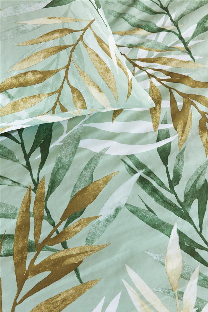 Foto van een Ariadne At Home by Beddinghouse Earthy Dekbedovertrek - Tweepersoons - 200x200/220 - Groen ean nummer: 8719931399283