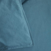 Beddinghouse Organic Basic Blue Grey dekbedovertrek blauw NL 1 persoons (140 x 200/220cm)