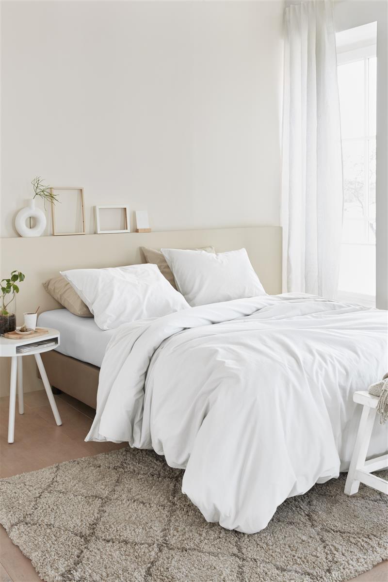 Beddinghouse Organic Basic White dekbedovertrek wit NL 2 persoons (200 x 200/220 cm)