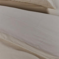 Ambiante Cotton Uni Taupe dekbedovertrek grijs NL 1 persoons (140 x 200/220cm)
