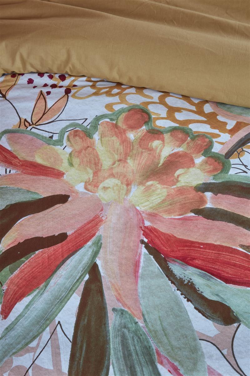 Foto van een Beddinghouse Scarlett Dekbedovertrek - Eenpersoons - 140x200/220 - Multi ean nummer: 8719931484477