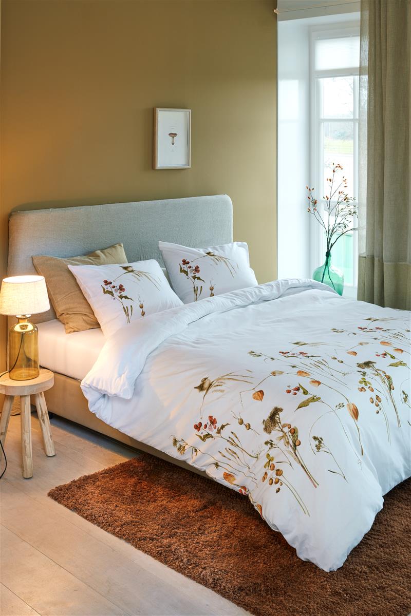 Marjolein Bastin Winter Wren dekbedovertrek wit NL 2 persoons (200 x 200/220 cm)