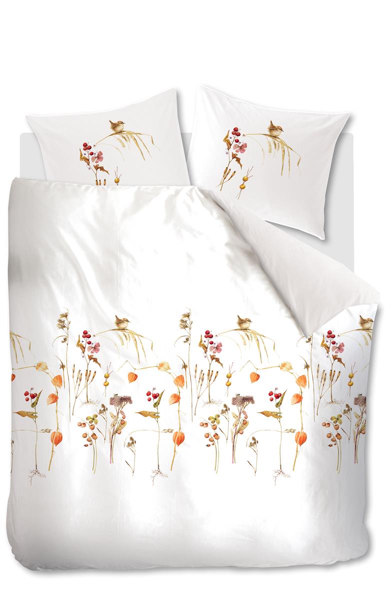 Marjolein Bastin Winter Wren dekbedovertrek wit NL 2 persoons (200 x 200/220 cm)