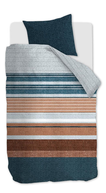 Beddinghouse Lex Blue dekbedovertrek blauw NL 1 persoons (140 x 200/220cm)
