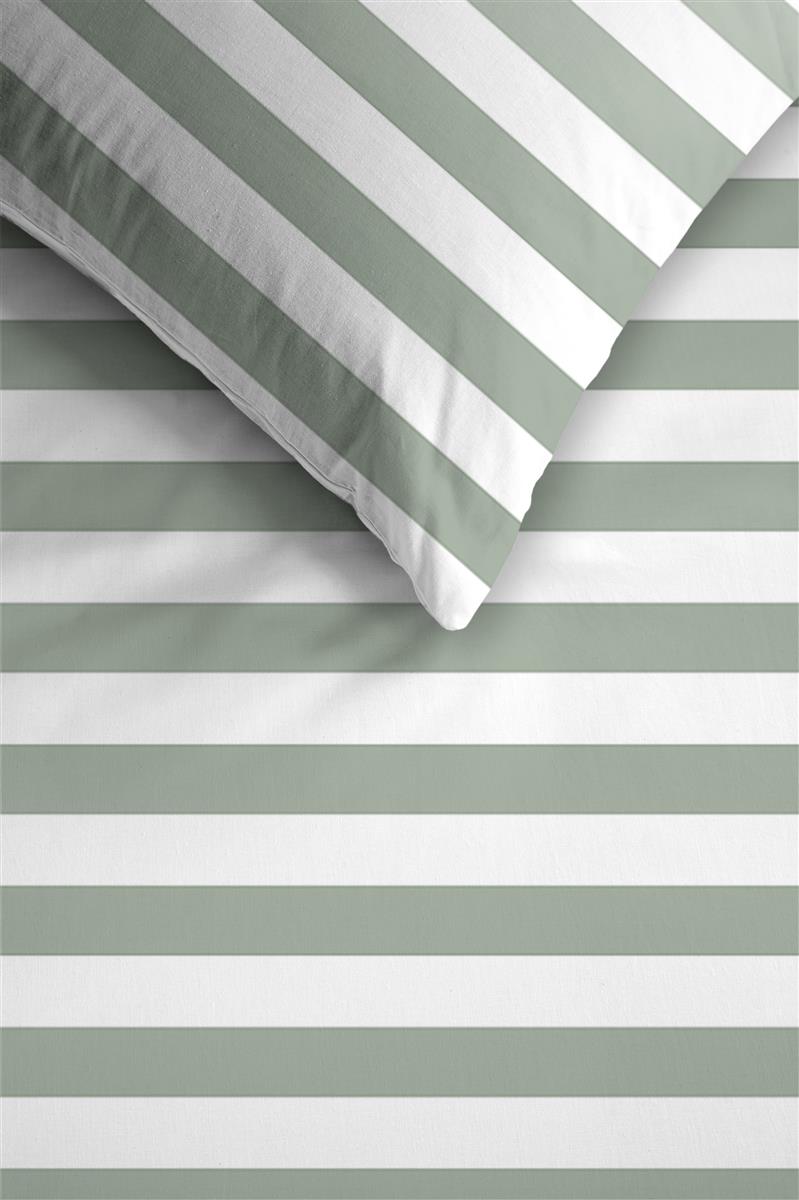 Ambiante Orsin Green dekbedovertrek groen NL 1 persoons (140 x 200/220cm)