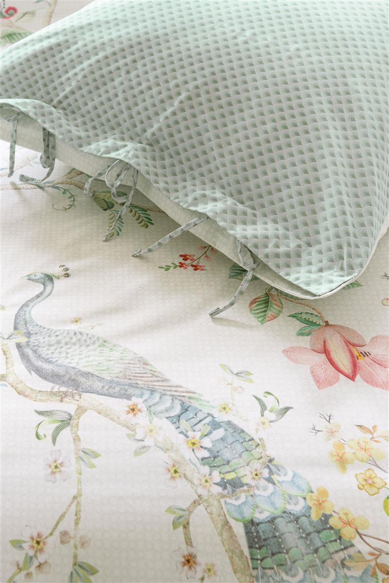 Pip Studio Okinawa dekbedovertrek wit NL 1 persoons (140 x 200/220cm)