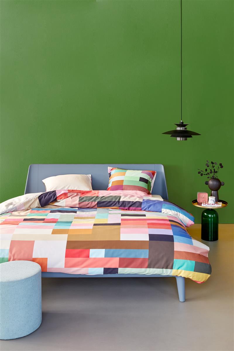 Foto van een Beddinghouse Dutch Design Spectrum Dekbedovertrek - Eenpersoons - 140x200/220 - Multi ean nummer: 8719931584177