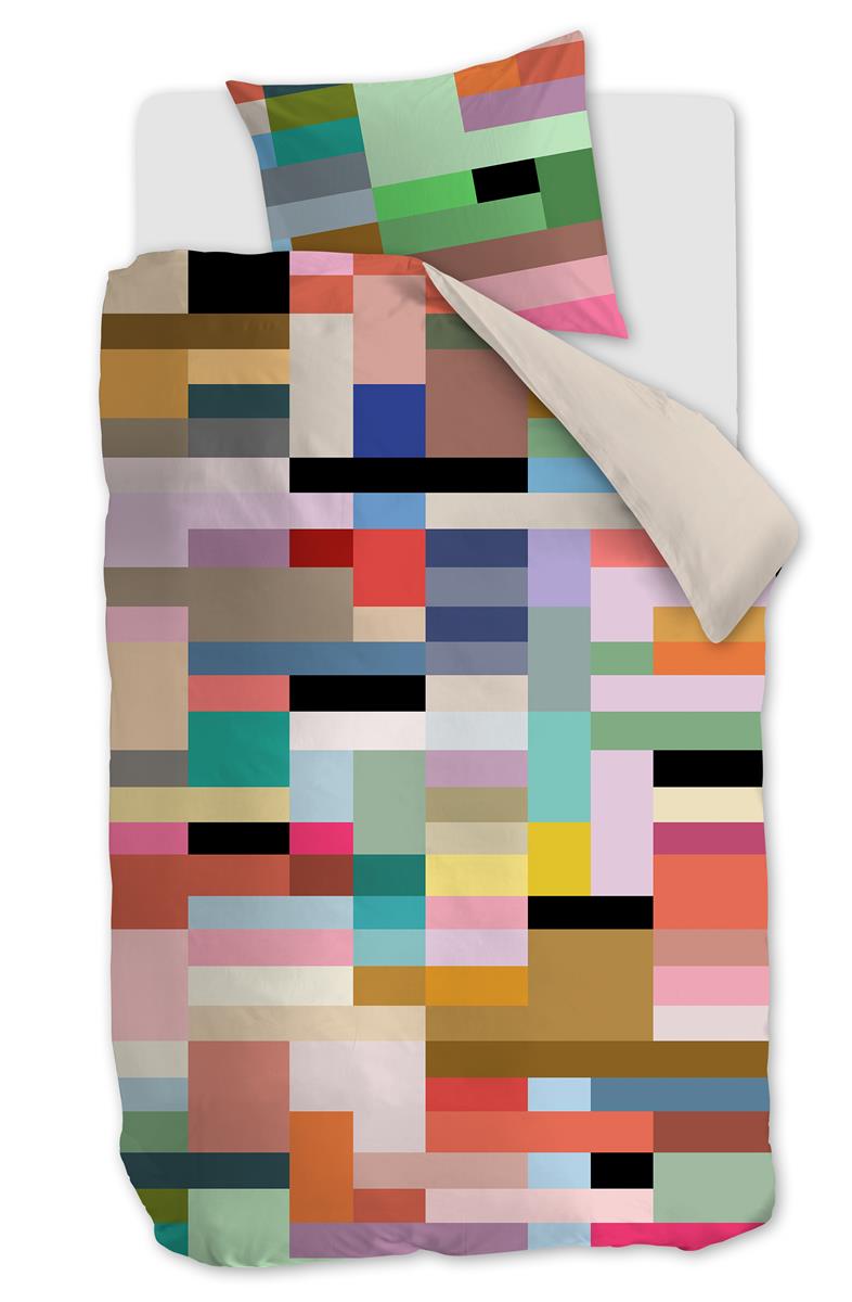 Foto van een Beddinghouse Dutch Design Spectrum Dekbedovertrek - Eenpersoons - 140x200/220 - Multi ean nummer: 8719931584177