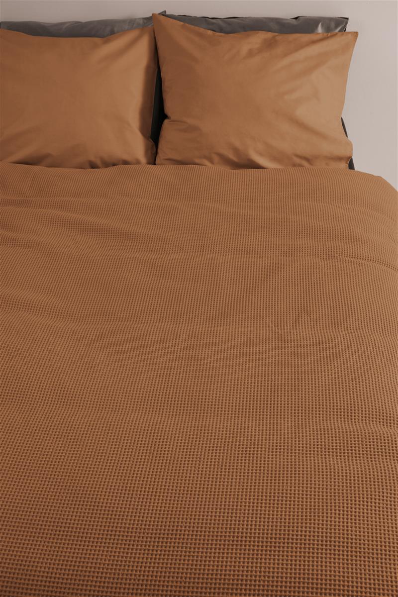 At Home Relax Brown dekbedovertrek bruin NL 1 persoons (140 x 200/220cm)