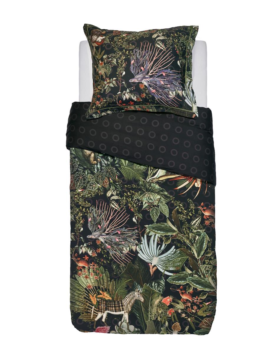 Foto van een MOOOI Menagerie Dekbedovertrek - Eenpersoons - 140x200/220 - Raven ean nummer: 8719931590833