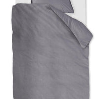 Foto van een At Home by Beddinghouse One Colour Dekbedovertrek - Eenpersoons - 140x200/220 - Zwart ean nummer: 8719931593667