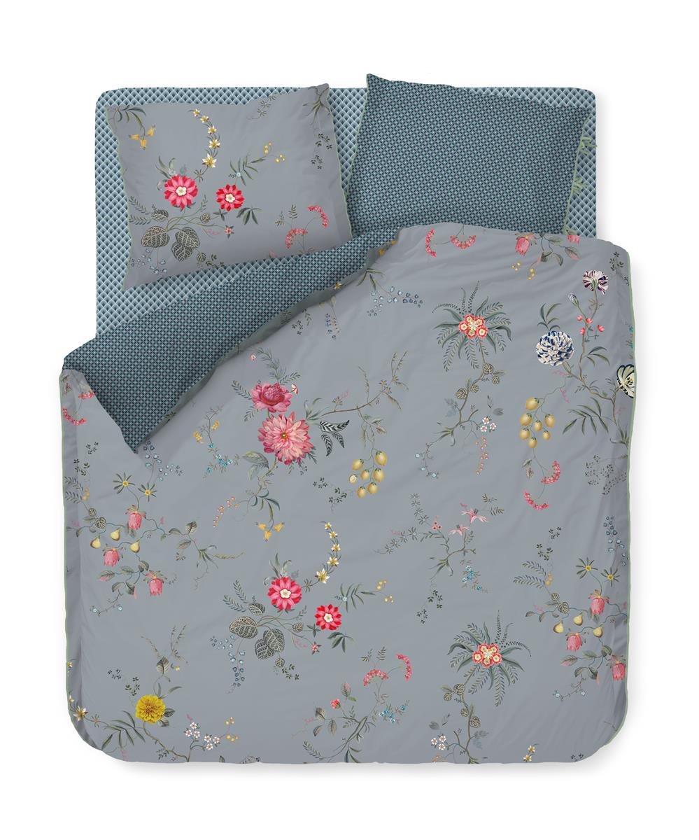 Pip Studio Fleur Grandeur Blue dekbedovertrek blauw NL Lits-jumeaux (240 x 200/220 cm)