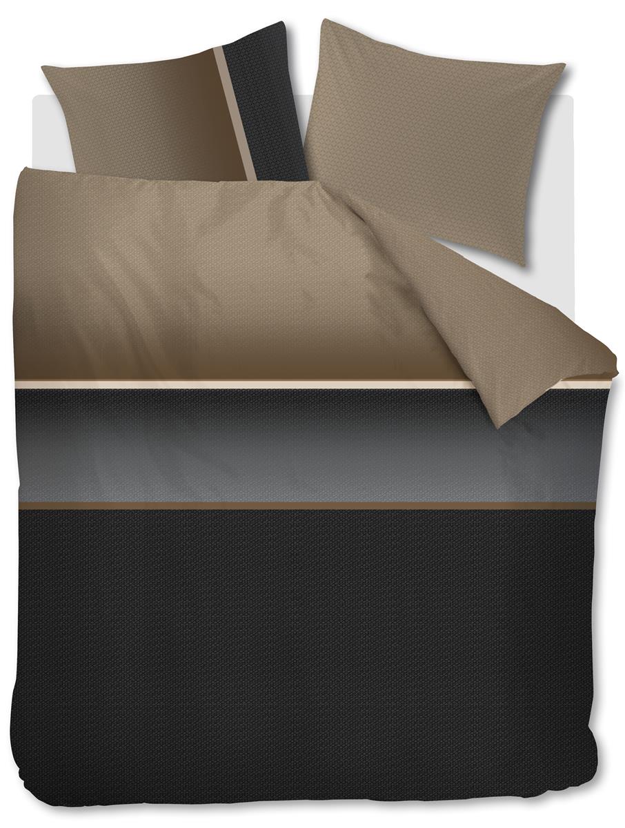 Beddinghouse Kian Grey dekbedovertrek grijs NL Lits-jumeaux (240 x 200/220 cm)