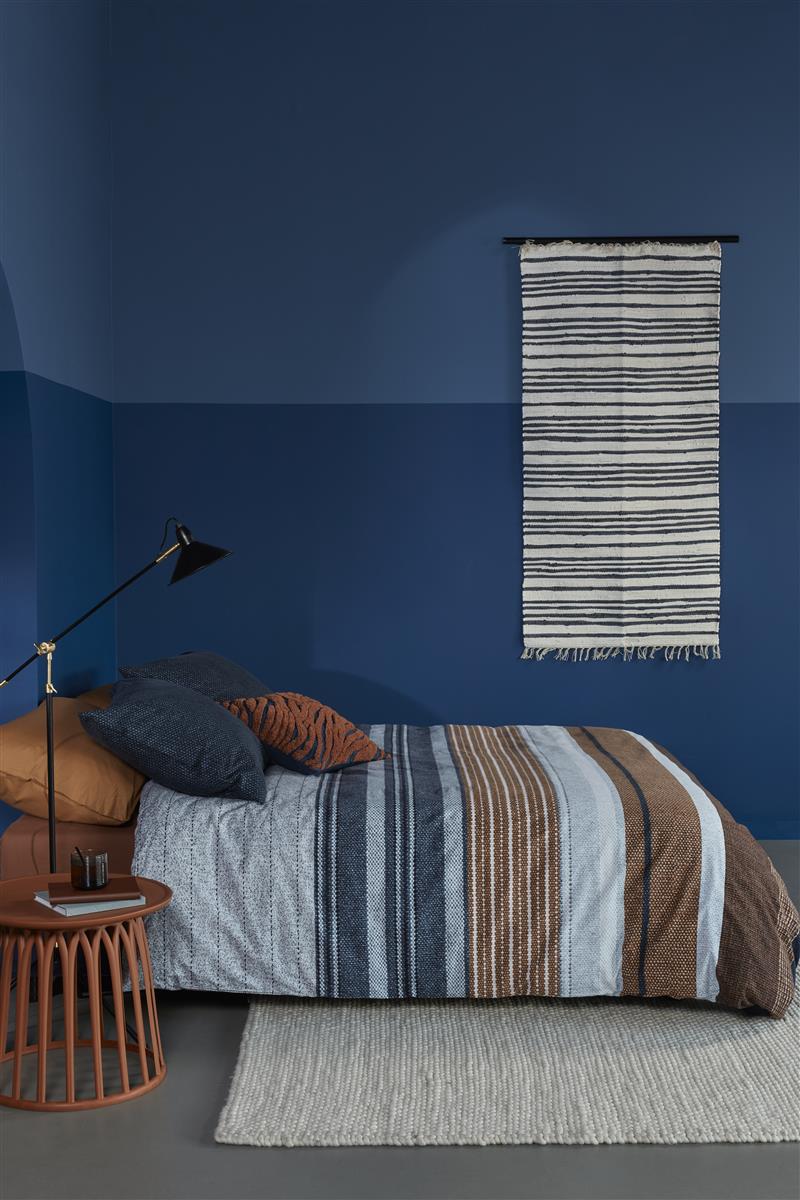 Beddinghouse Arvin Blue dekbedovertrek blauw NL 2 persoons (200 x 200/220 cm)