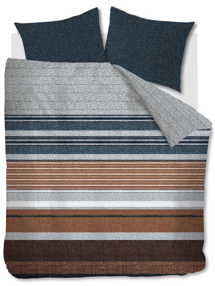 Beddinghouse Arvin Blue dekbedovertrek blauw NL 2 persoons (200 x 200/220 cm)