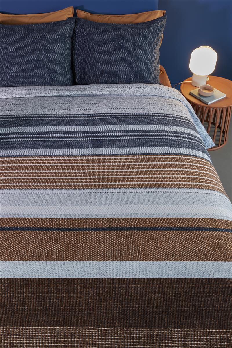 Beddinghouse Arvin Blue dekbedovertrek blauw NL 2 persoons (200 x 200/220 cm)