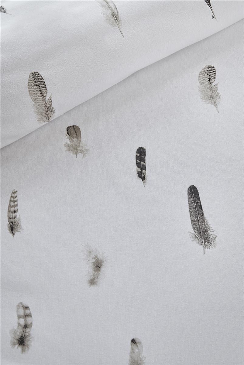 Marjolein Bastin Fluff Natural dekbedovertrek wit NL Lits-jumeaux (240 x 200/220 cm)